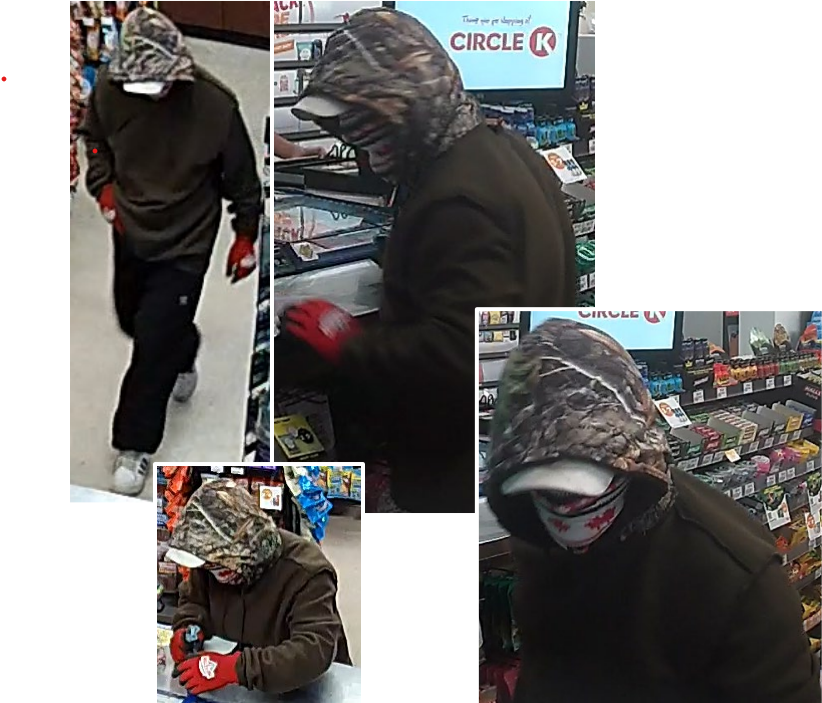Male Robbing Store